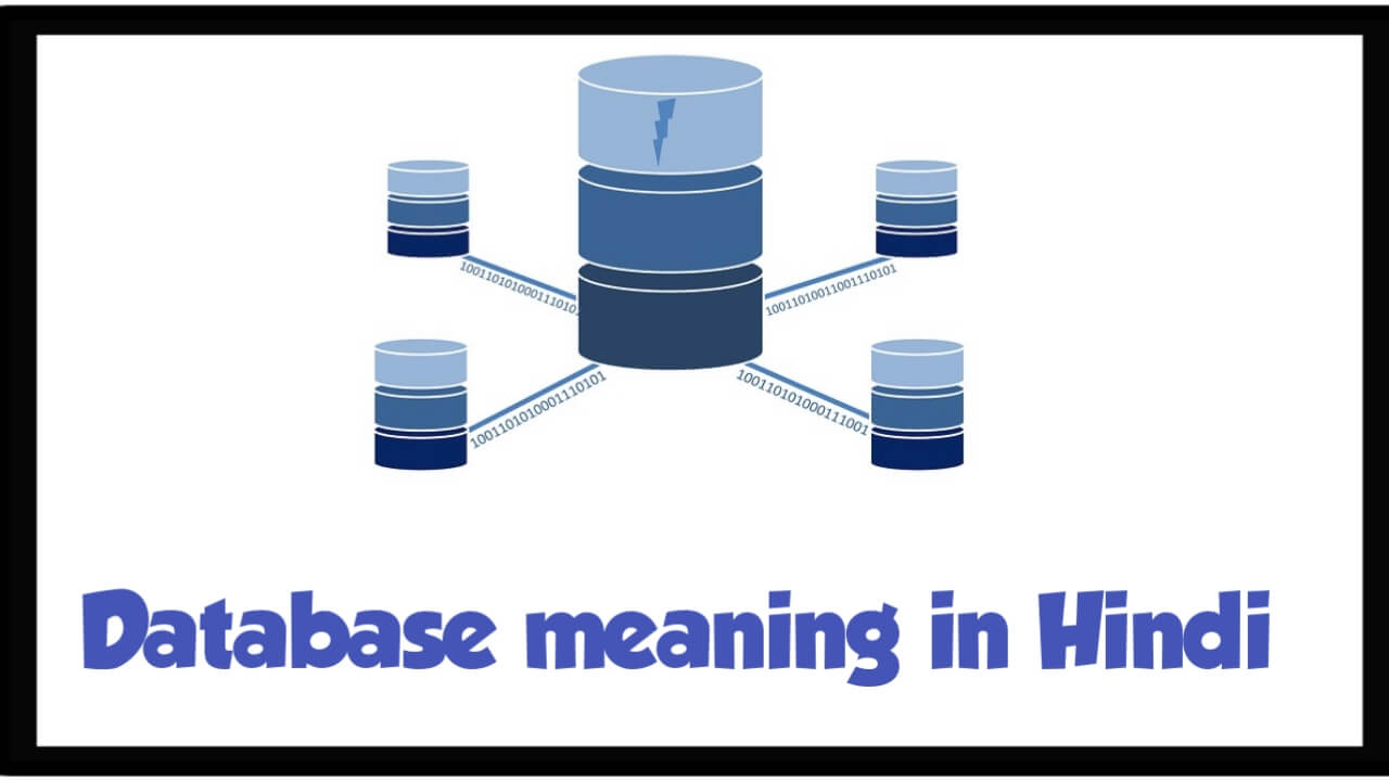 database kya hai meaning hindi