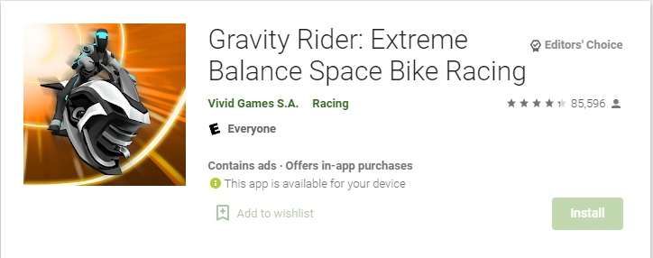 gravity rider - Bike wala game