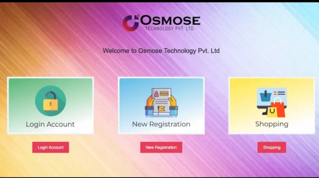 osmose technology pvt Ltd login process