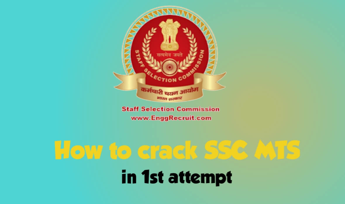 How to crack SSC mts first attempt