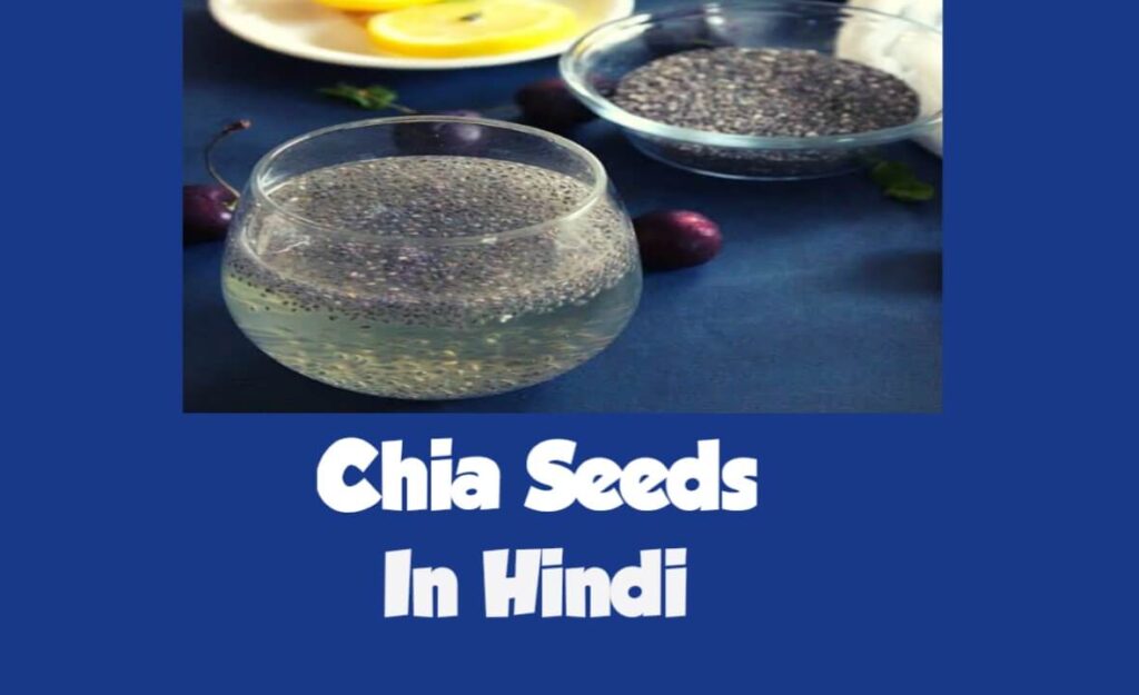 Chia seeds in hindi name